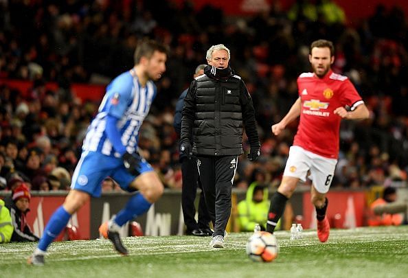 Manchester United v Brighton & Hove Albion - The Emirates FA Cup Quarter Final